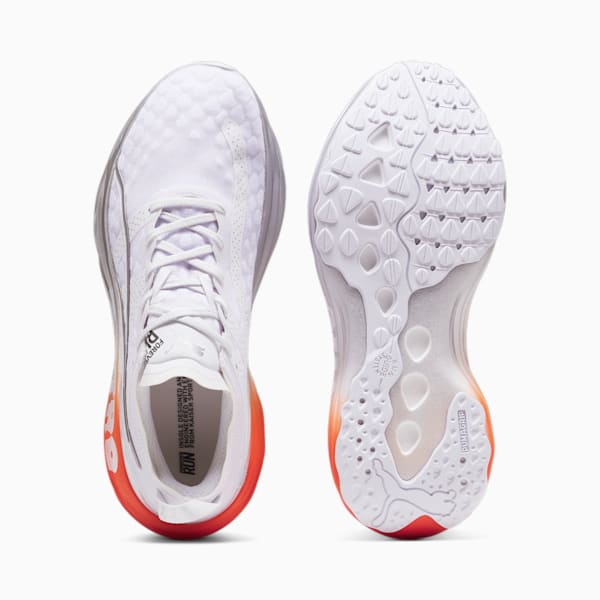 ForeverRun NITRO™ Men's Running Shoes, PUMA White-PUMA Silver-Cherry Tomato, extralarge-IDN