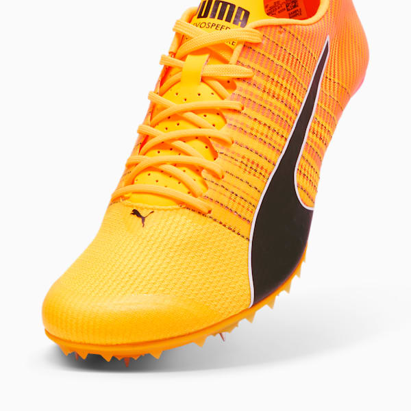 evoSPEED FUTURE 6 Track & Field Unisex Shoes, Sun Stream-Sunset Glow-Puma Black, extralarge