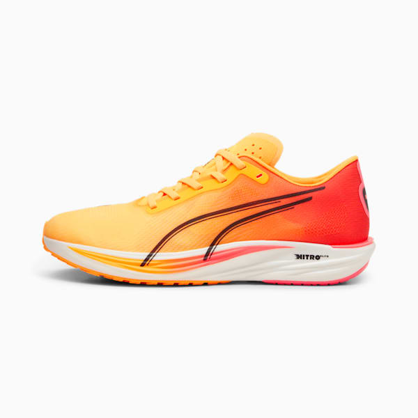 メンズ リベレイト ニトロ エリート ランニングシューズ, Sun Stream-Sunset Glow-PUMA White, extralarge-JPN