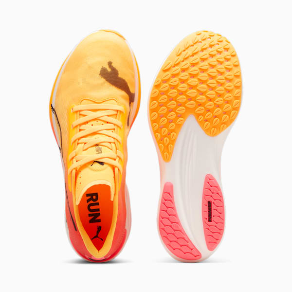 メンズ リベレイト ニトロ エリート ランニングシューズ, Sun Stream-Sunset Glow-PUMA White, extralarge-JPN