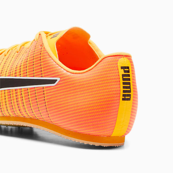 evoSPEED FUTURE JUMP 6 Track & Field Unisex Shoes, Sun Stream-Sunset Glow-Puma Black, extralarge