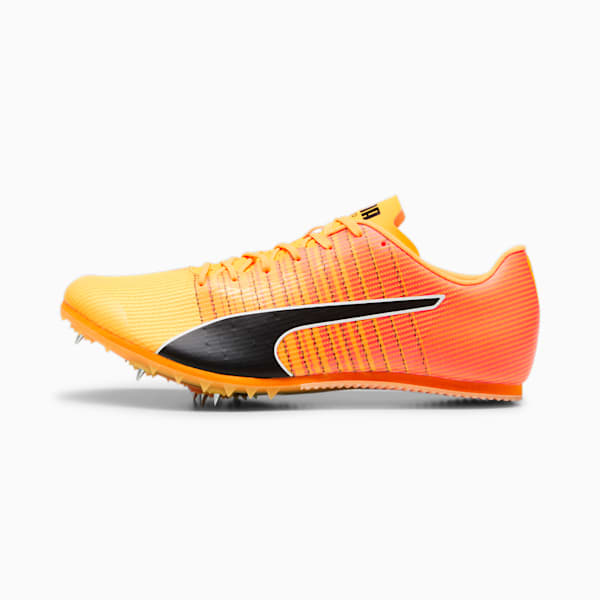 evoSPEED FUTURE JUMP 6 Track & Field Unisex Shoes, Sun Stream-Sunset Glow-Puma Black, extralarge