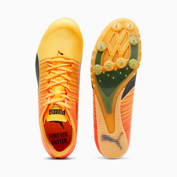 Tenis de atletismo unisex evoSPEED FUTURE JUMP 6, Sun Stream-Sunset Glow-Puma Black, extralarge