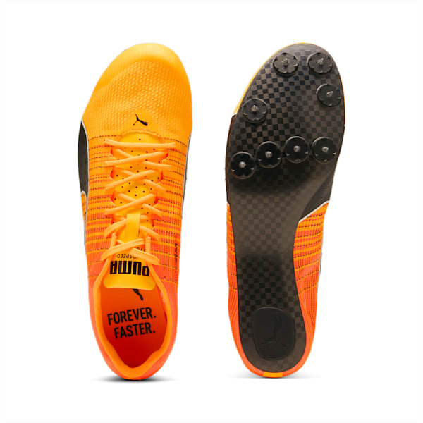 ユニセックス エヴォスピード フューチャー ファスター+4 陸上用 スパイク, Sun Stream-Sunset Glow-Puma Black, extralarge-JPN