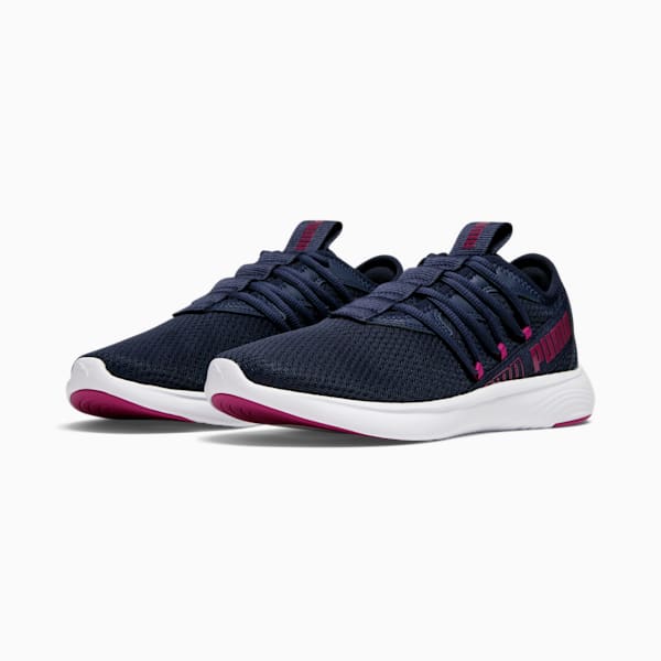 Tenis para correr Star Vital Outline para mujer, PUMA Navy-Pinktastic, extralarge
