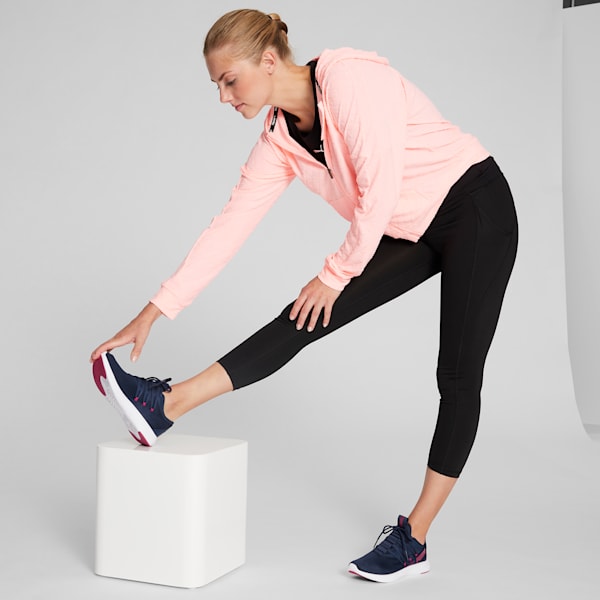 Star Vital Outline Women's Running Shoes, PUMA Navy-Pinktastic, extralarge