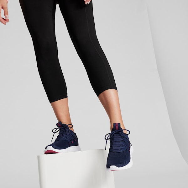 Star Vital Outline Women's Running Shoes, PUMA Navy-Pinktastic, extralarge