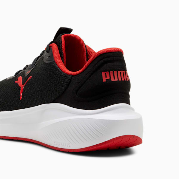 Skyrocket Lite Alt Running Shoes, PUMA Black-For All Time Red-PUMA White, extralarge-IND