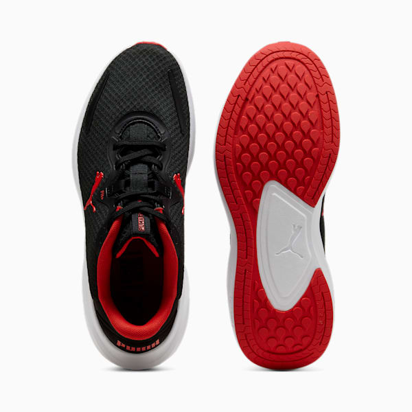 Skyrocket Lite Alt Running Shoes, PUMA Black-For All Time Red-PUMA White, extralarge-IND