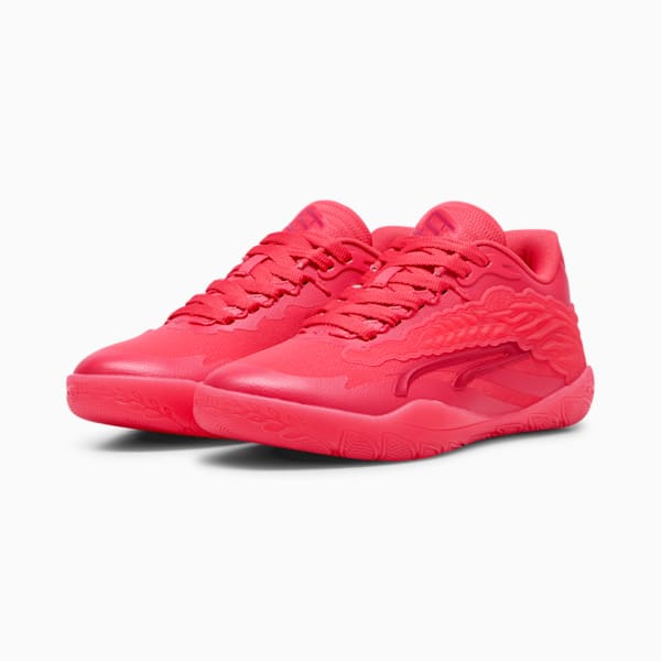 Zapatos de basquetbol para mujer STEWIE x FIRE Stewie 3, Tart Cherry-Magenta Gleam, extralarge