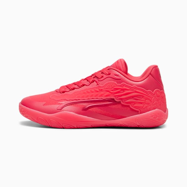 STEWIE x TEAM Stewie 3 Women's Basketball Shoes, Tart Cherry-Magenta Gleam, extralarge