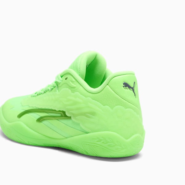 Zapatos de basquetbol para mujer STEWIE x FIRE Stewie 3, Green Glare-Galactic Gray, extralarge