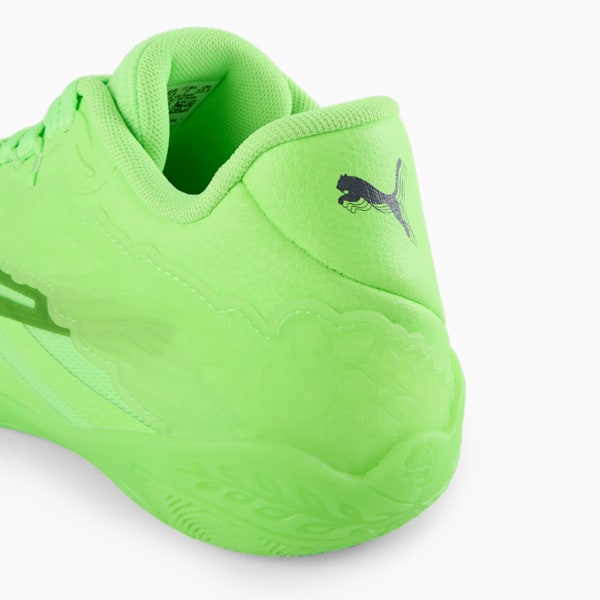 Zapatos de basquetbol para mujer STEWIE x FIRE Stewie 3, Green Glare-Galactic Gray, extralarge