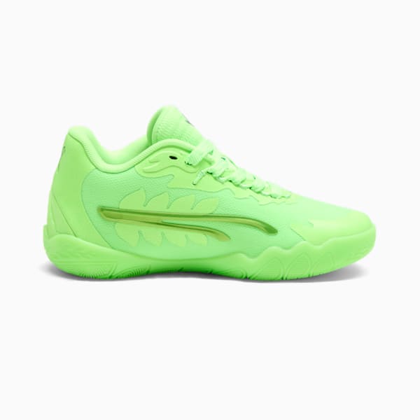 Zapatos de basquetbol para mujer STEWIE x FIRE Stewie 3, Green Glare-Galactic Gray, extralarge