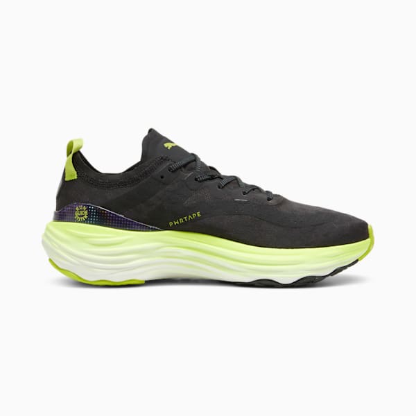 ForeverRun NITRO™ Men's Running Shoes, PUMA Black-Lime Pow-Mineral Gray, extralarge