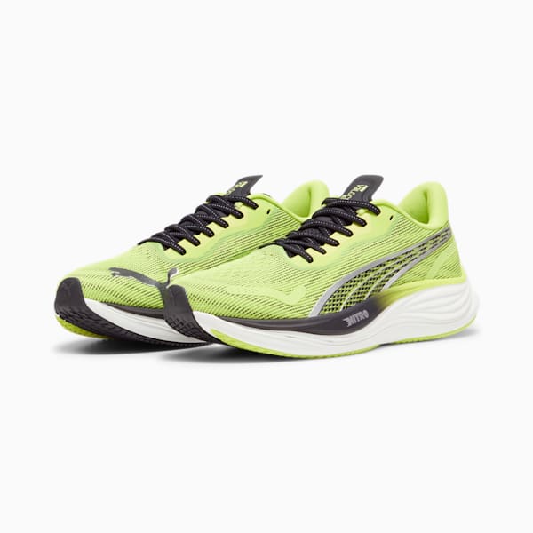 Chaussures de course Velocity NITRO 3™ Psychedelic Rush Homme, Lime Pow-PUMA Black-PUMA Silver, extralarge