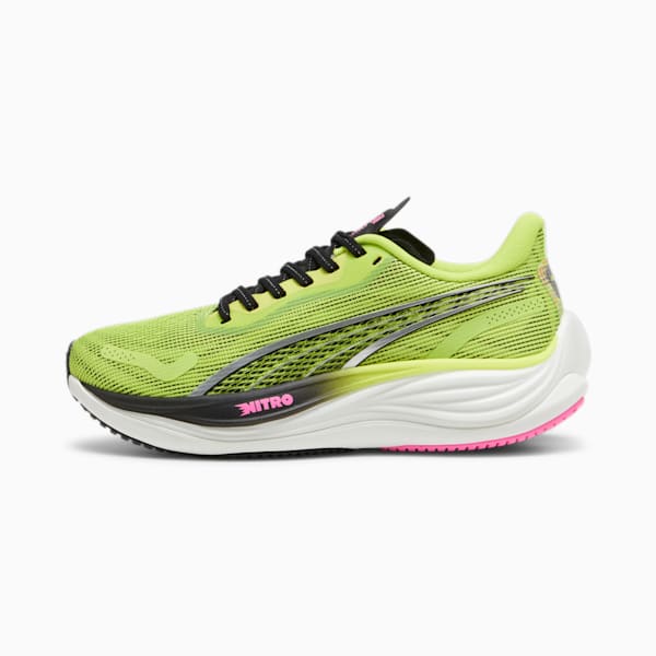 Velocity NITRO™ 3 Women's Running Shoes, Lime Pow-PUMA Black-Poison Pink, extralarge-IND