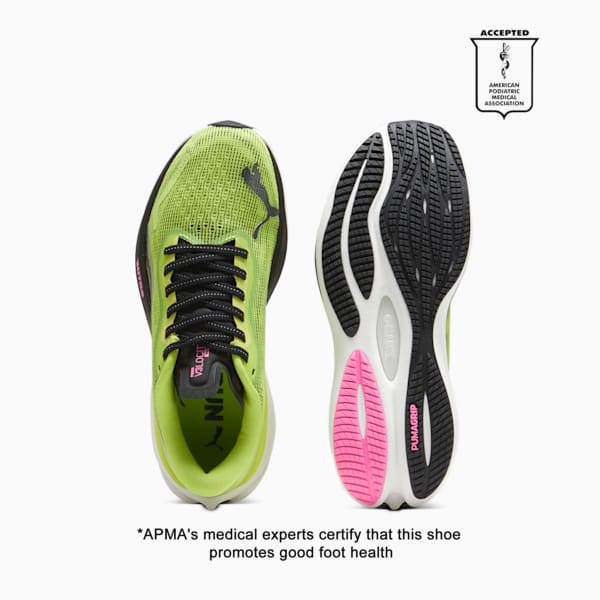 Velocity NITRO™ 3 Women's Running Shoes, Lime Pow-PUMA Black-Poison Pink, extralarge-IND