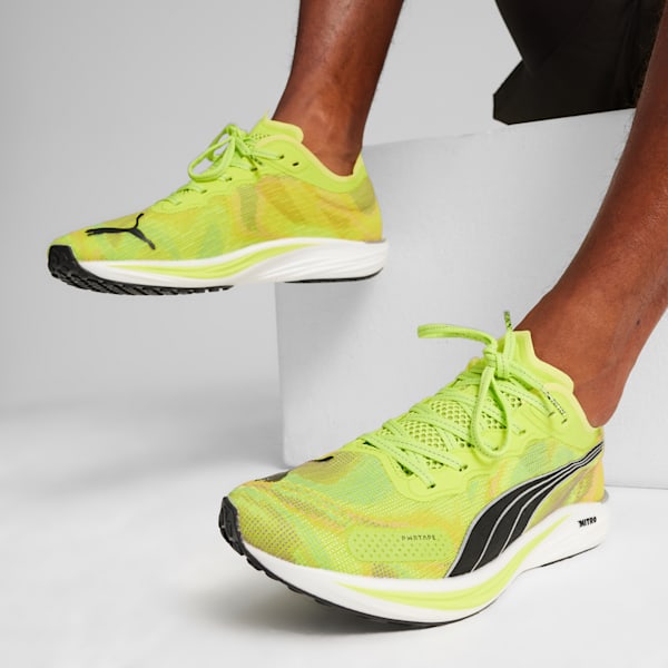 Tenis de running para hombre Liberate NITRO™ 2, Lime Pow-PUMA Black, extralarge