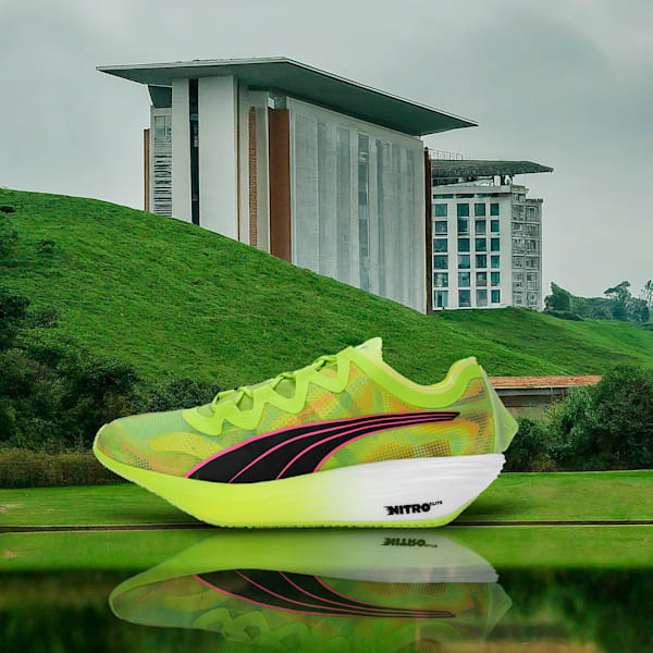 FAST-FWD NITRO™ Elite Men's Running Shoes, Lime Pow-PUMA Black-Poison Pink, extralarge-IND