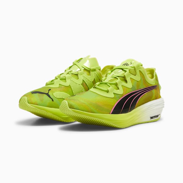 Tenis de running para mujer FAST-FWD NITRO™ Elite, Lime Pow-PUMA Black-Poison Pink, extralarge