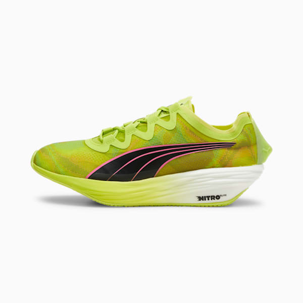 Tenis de running para mujer FAST-FWD NITRO™ Elite, Lime Pow-PUMA Black-Poison Pink, extralarge