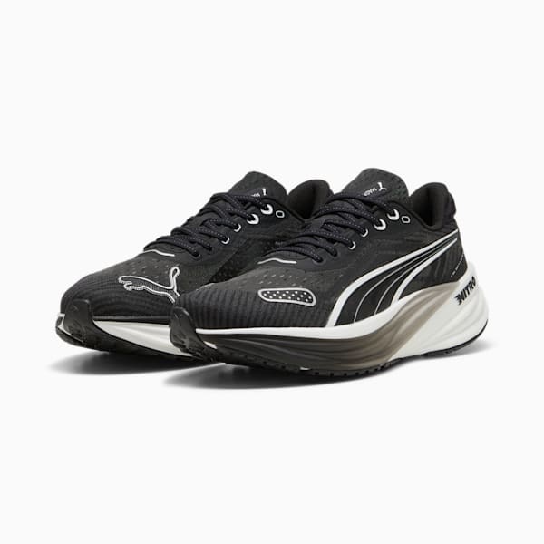 Magnify NITRO™ Tech 2 Men's Running Shoes, PUMA Black-PUMA White, extralarge-IND
