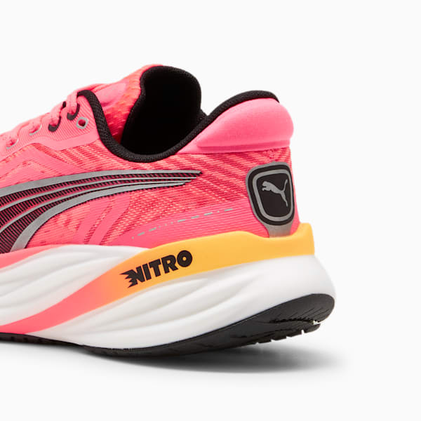 Magnify NITRO™ Tech 2 Women's Running Shoes, Sunset Glow-PUMA White-Sun Stream, extralarge