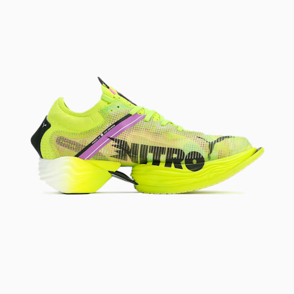 メンズ FAST-R ニトロ エリート 2 EKIDEN RUSH ランニングシューズ, Lime Pow-Poison Pink-PUMA Black, extralarge-JPN