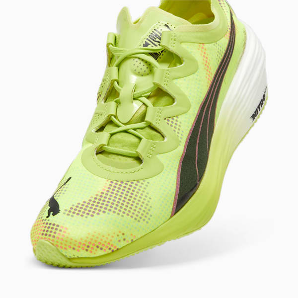 メンズ FAST-FWD ニトロ エリート EKIDEN RUSH ランニングシューズ, Lime Pow-PUMA Black-Poison Pink, extralarge-JPN