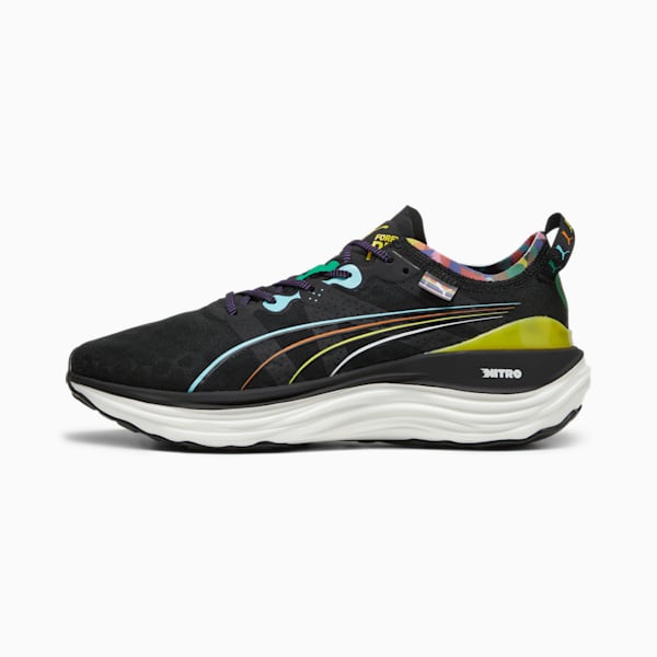 LOVE MARATHON ForeverRun NITRO™ Men's Running Shoes, PUMA Black-PUMA White, extralarge