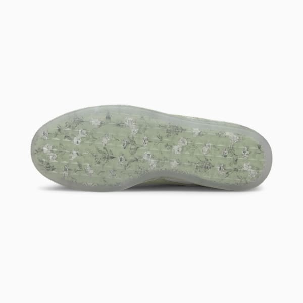 Basket In Bloom Women's Sneakers, Puma White-Desert Sage, extralarge