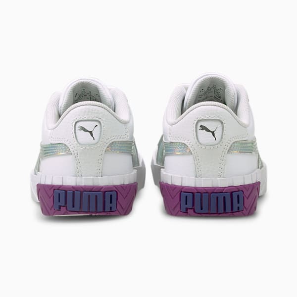 Cali Bubbles Kids' Sneakers, Puma White-Byzantium, extralarge-IND