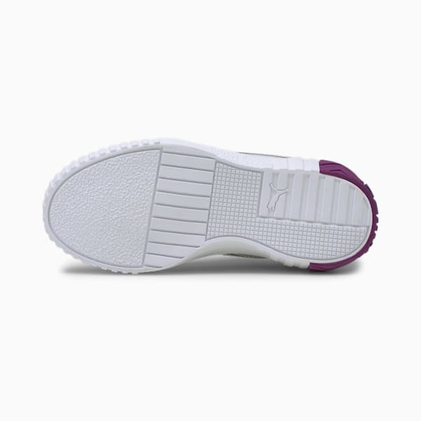 Cali Bubbles Kids' Sneakers, Puma White-Byzantium, extralarge-IND