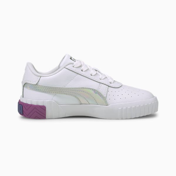 Cali Bubbles Kids' Sneakers, Puma White-Byzantium, extralarge-IND
