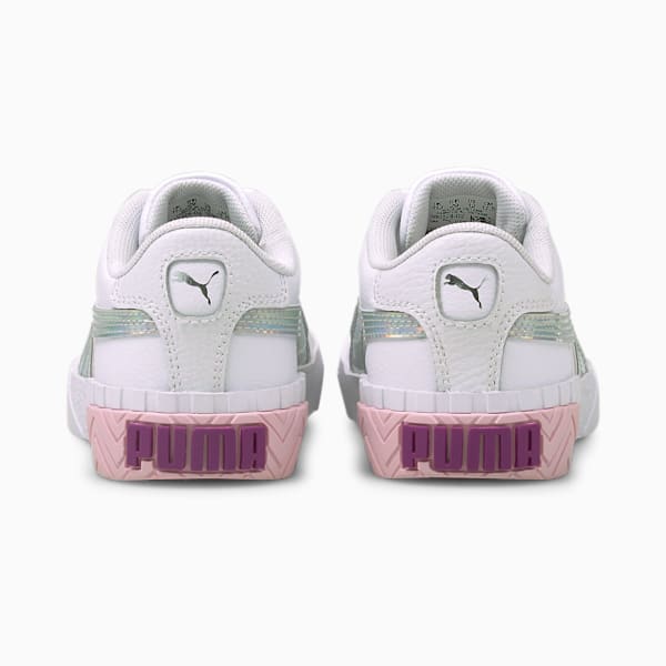 Cali Bubbles Kids' Sneakers, Puma White-Pink Lady, extralarge-IND