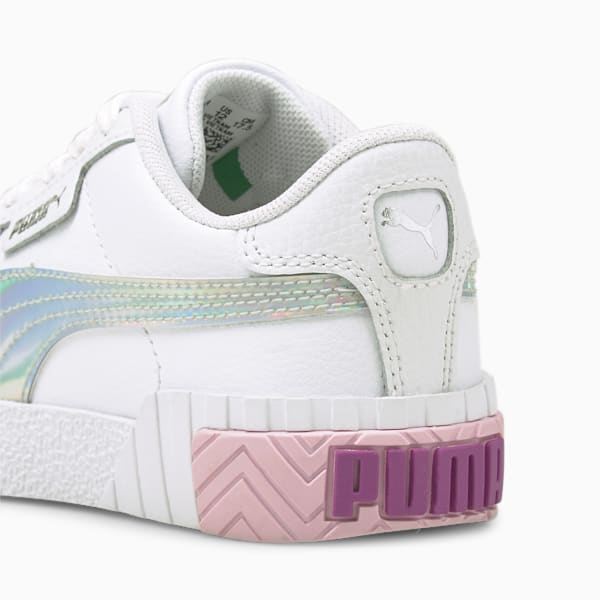 Cali Bubbles Kids' Sneakers, Puma White-Pink Lady, extralarge-IND