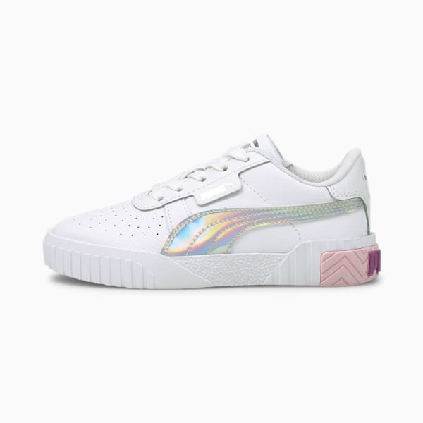 Cali Bubbles Kids' Sneakers, Puma White-Pink Lady, extralarge-IND