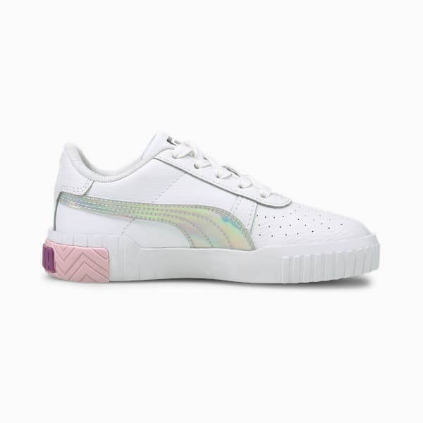 Cali Bubbles Kids' Sneakers, Puma White-Pink Lady, extralarge-IND