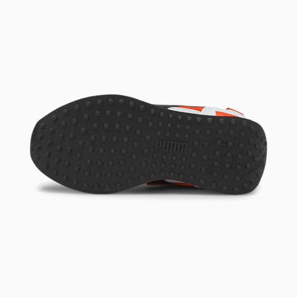 Future Rider INTL Game Little Kids' Shoes, Puma White-Tigerlily, extralarge
