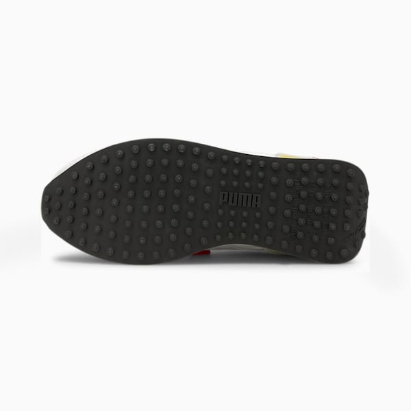 Future Rider Neon Play Sneakers JR, Puma White-Maize, extralarge