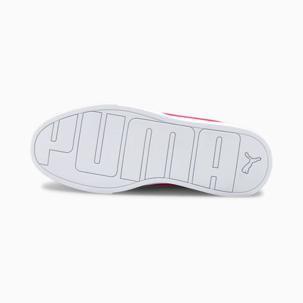 PUMA Skye Clean Women's Sneakers, Puma White-Poppy Red, extralarge