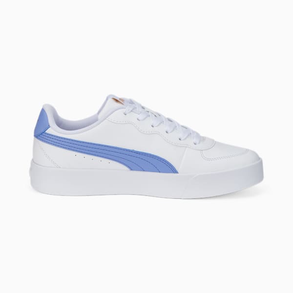 PUMA Skye Clean Women's Sneakers, Puma White-Lavendar Pop-Puma Team Gold, extralarge