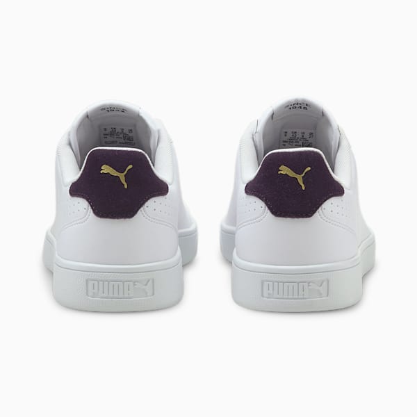 ユニセックス プーマ シャッフルパーフ スニーカー, Puma White-Sweet Grape-Puma Team Gold, extralarge-JPN