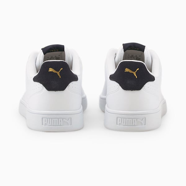 ユニセックス プーマ シャッフルパーフ スニーカー, Puma White-Puma Team Gold-Peacoat, extralarge-JPN