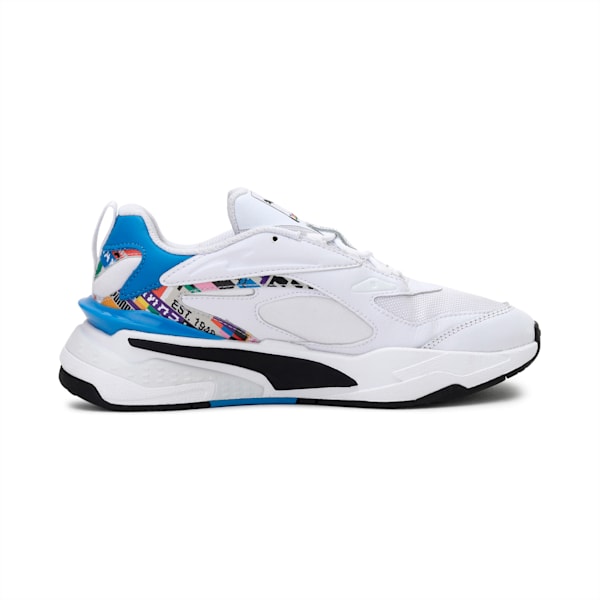 RS-Fast International Game Youth Shoes, Puma White-Empire Yellow, extralarge-IND