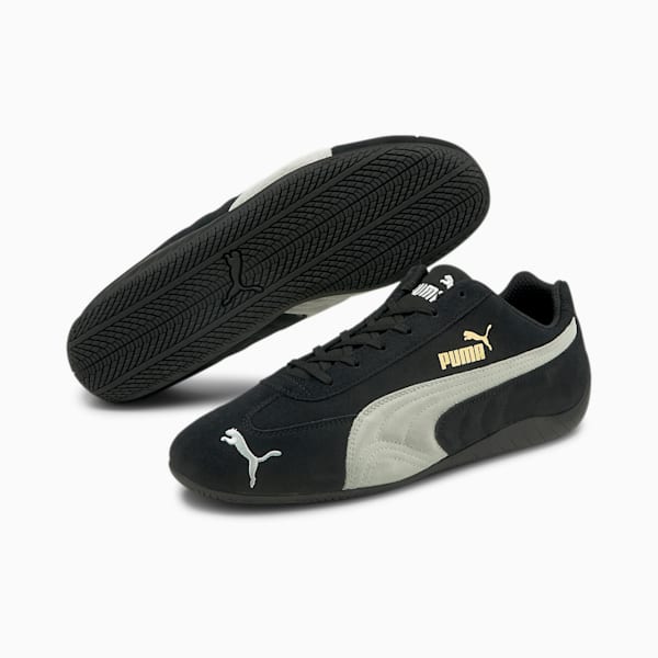 スピードキャット LS ユニセックス スニーカー, Puma Black-Puma White, extralarge-JPN