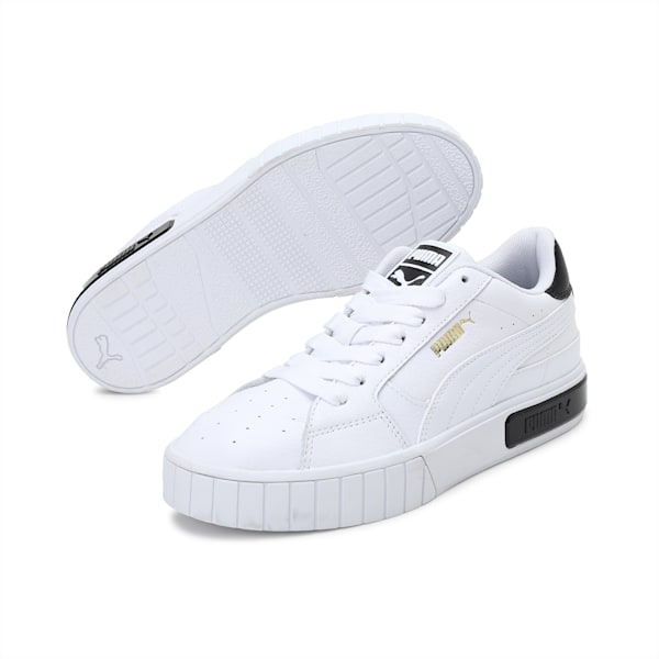 Cali Star Women's Sneakers, Puma White-Puma Black, extralarge-IND