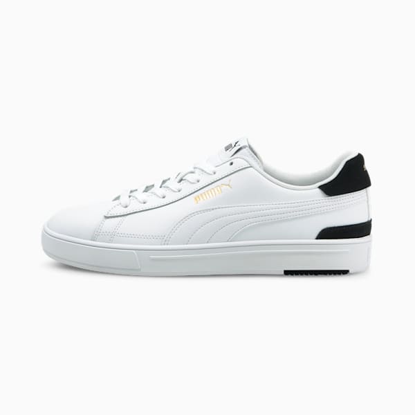 Baskets Serve Pro, Puma White-Puma White-Puma Team Gold-Puma Black, extralarge