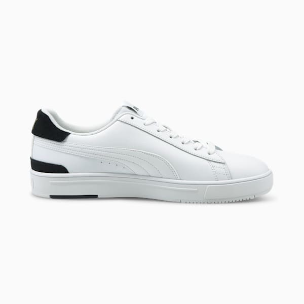 PUMA Serve Pro Men's Sneakers, Puma White-Puma White-Puma Team Gold-Puma Black, extralarge